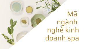 Đăng ký mã ngành kinh doanh spa